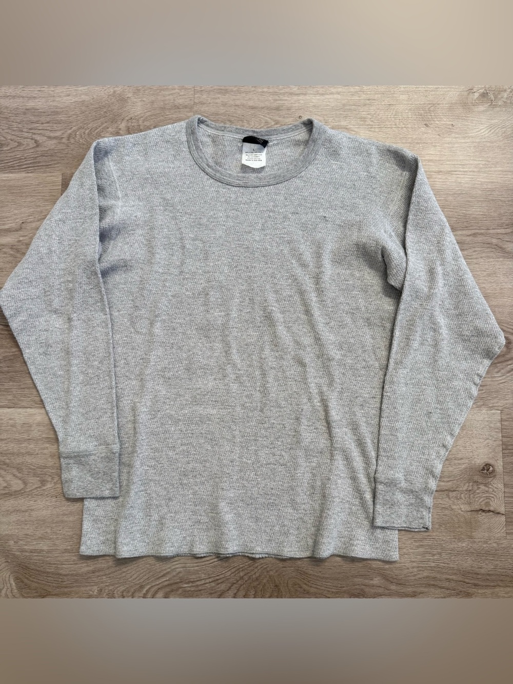 Vintage CC Filson USA MADE Waffle Knit Thermal Crewneck Shirt Cotton Mens Large